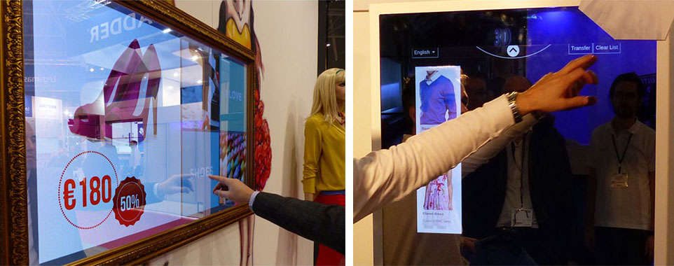 触摸橱窗应用案例